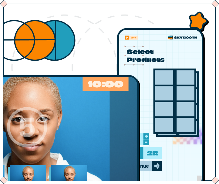 Skybooth App Interface