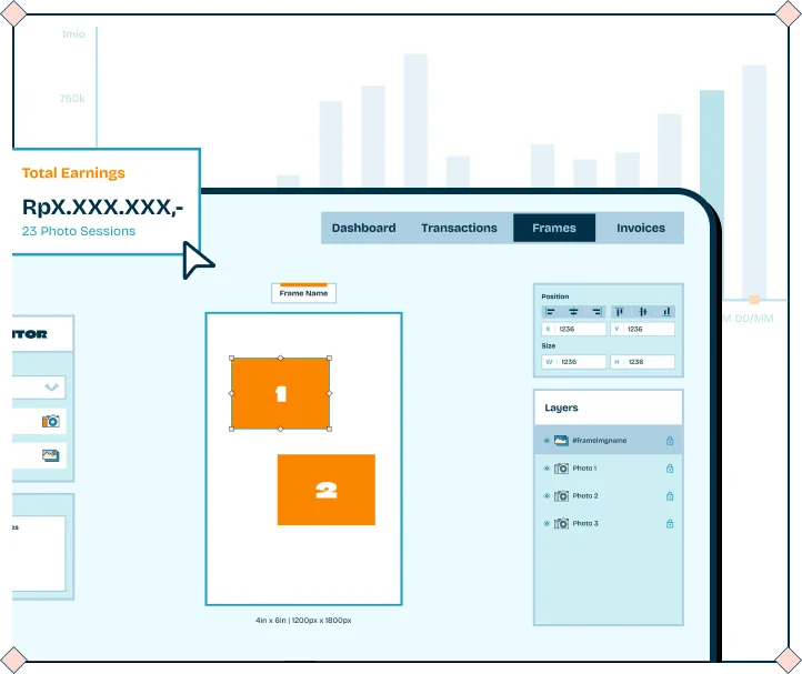 Skybooth Dashboard Interface